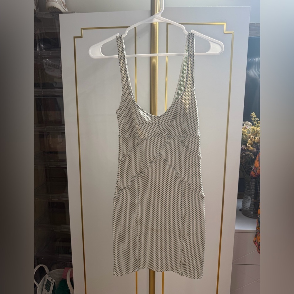 NWT Free People Intimately Microdot Bodycon Dress #0004 - Picture 3 of 8